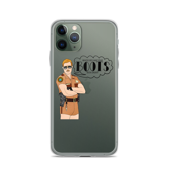 Lt. Jim Dangle - Reno 911 - iPhone Case - MurderSheBought