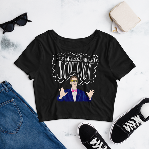 Bill Nye - Crop Top - MurderSheBought