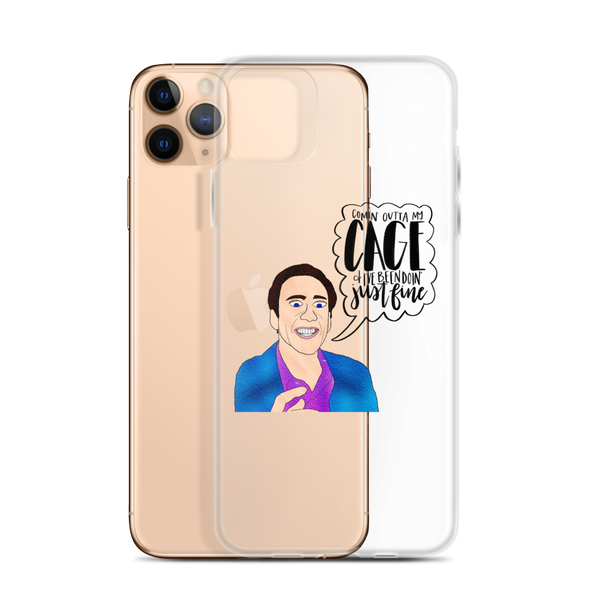 Nicolas Cage - iPhone Case - MurderSheBought