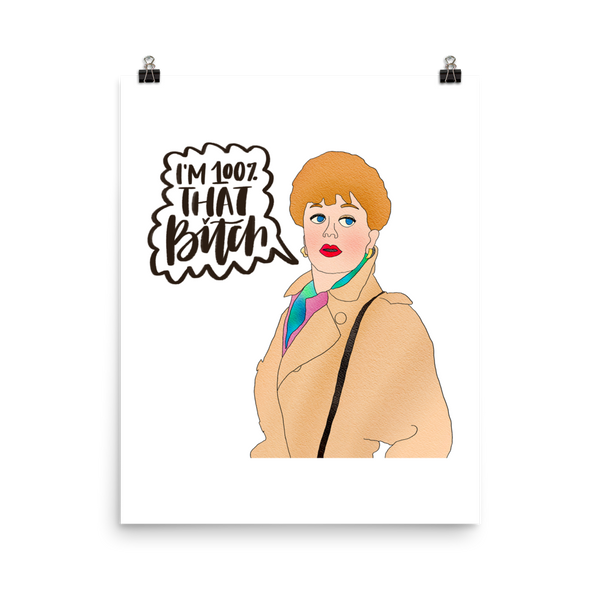 Jessica Fletcher - Murder, She Wrote - Poster - MurderSheBought