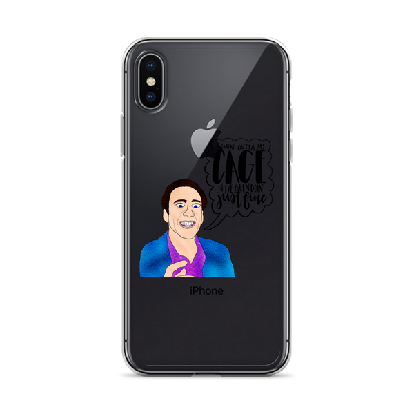 Nicolas Cage - iPhone Case - MurderSheBought