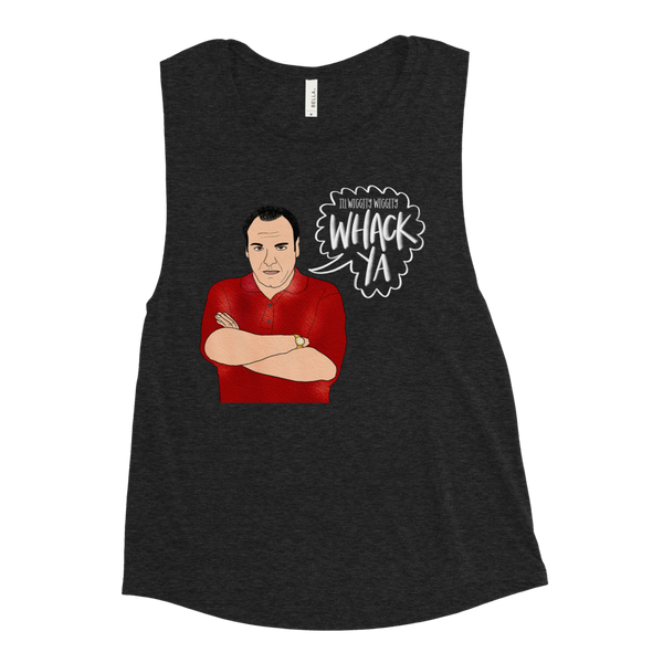 Tony Soprano - The Sopranos - Ladies’ Muscle Tank - MurderSheBought