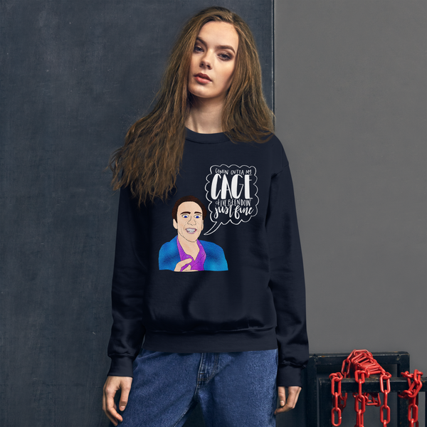 Nicolas Cage - Sweatshirt - MurderSheBought