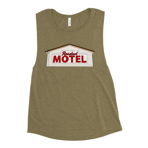 Rosebud Motel - Schitt's Creek - Ladies’ Muscle Tank - MurderSheBought