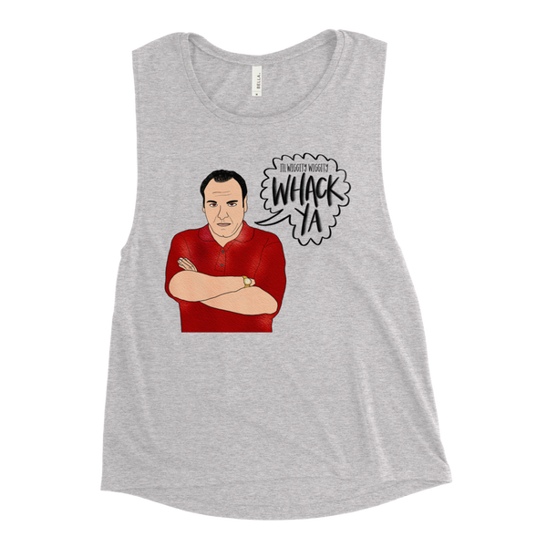 Tony Soprano - The Sopranos - Ladies’ Muscle Tank - MurderSheBought