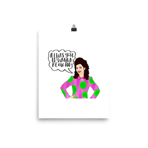 Fran Fine - The Nanny - Poster - MurderSheBought