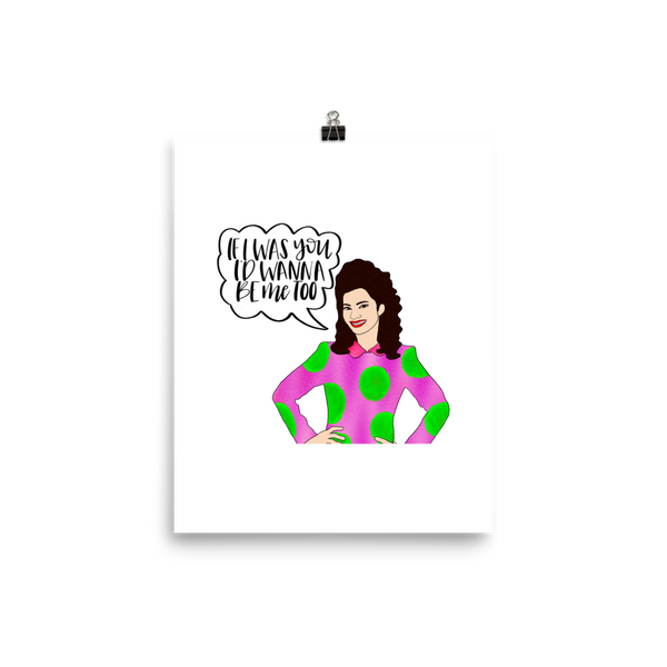 Fran Fine - The Nanny - Poster - MurderSheBought