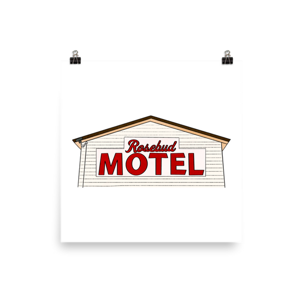 Rosebud Motel - Schitt's Creek - Poster - MurderSheBought