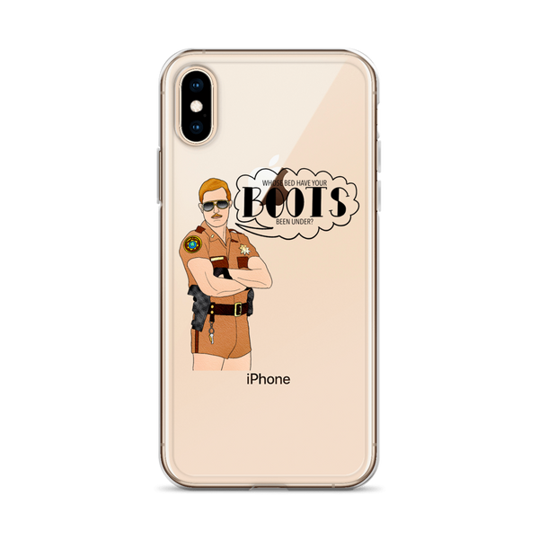 Lt. Jim Dangle - Reno 911 - iPhone Case - MurderSheBought