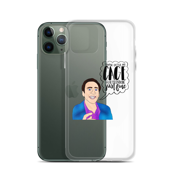 Nicolas Cage - iPhone Case - MurderSheBought