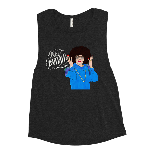 Linda Richman - Coffee Talk - SNL - Ladies’ Muscle Tank - MurderSheBought