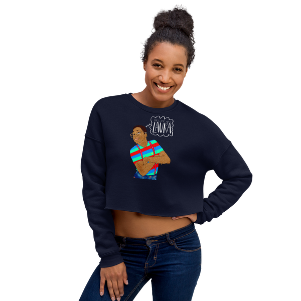 Steve Urkel - Family Matters - Crop Sweatshirt - MurderSheBought