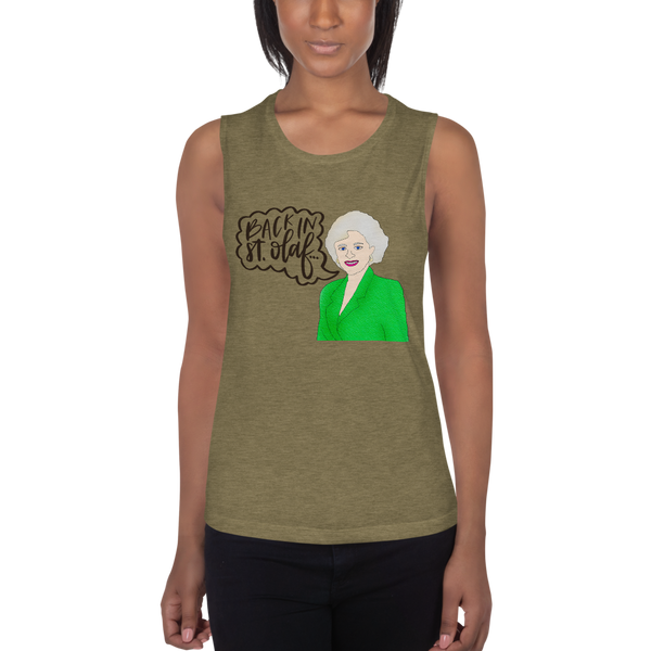 Rose Nylund - Golden Girls - Ladies’ Muscle Tank - MurderSheBought