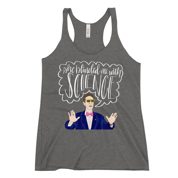 Bill Nye - Racerback Tank - MurderSheBought