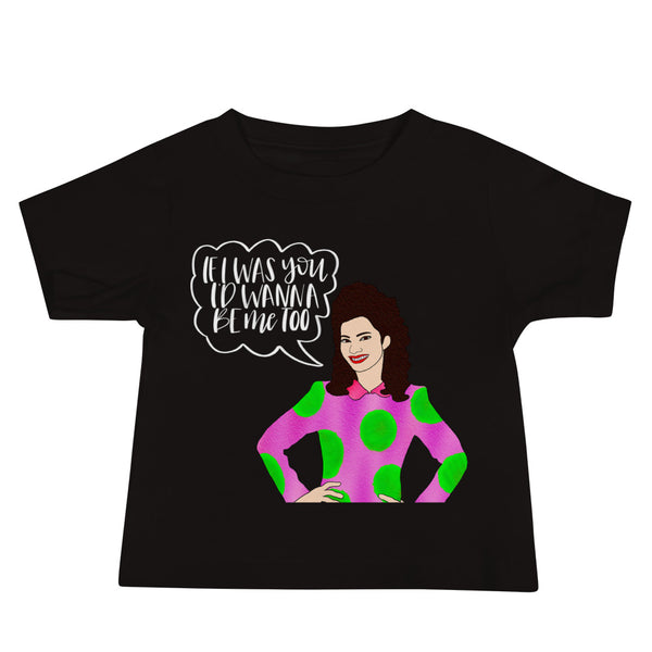 Fran Fine - The Nanny - Baby T-Shirt - MurderSheBought