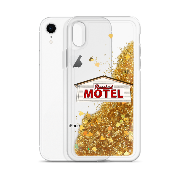 Rosebud Motel - Schitt's Creek - Liquid Glitter Phone Case - MurderSheBought