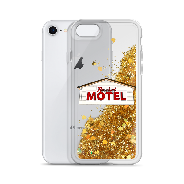 Rosebud Motel - Schitt's Creek - Liquid Glitter Phone Case - MurderSheBought