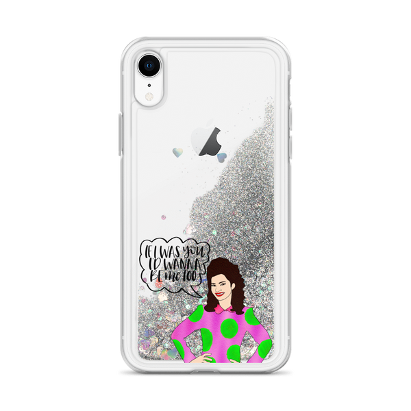 Fran Fine - The Nanny - Liquid Glitter Phone Case - MurderSheBought