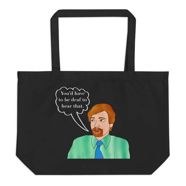 Murray Hewitt - Flight of the Conchords - Large Tote Bag - MurderSheBought