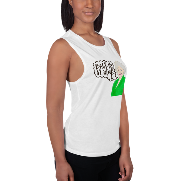 Rose Nylund - Golden Girls - Ladies’ Muscle Tank - MurderSheBought