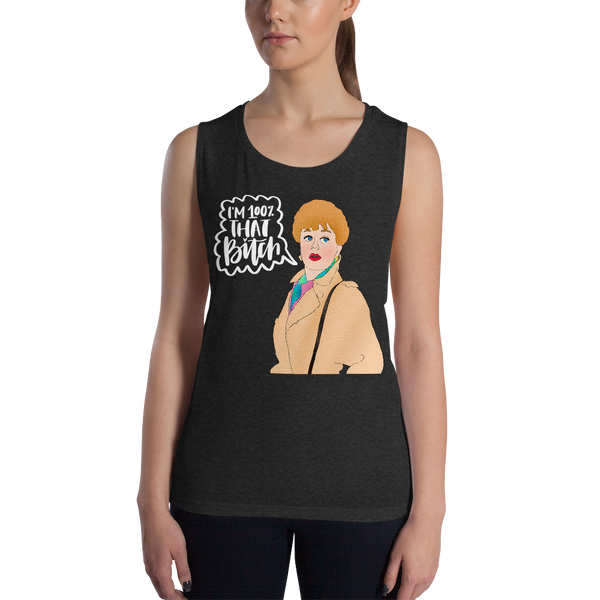 Jessica Fletcher - Murder, She Wrote - Ladies’ Muscle Tank - MurderSheBought