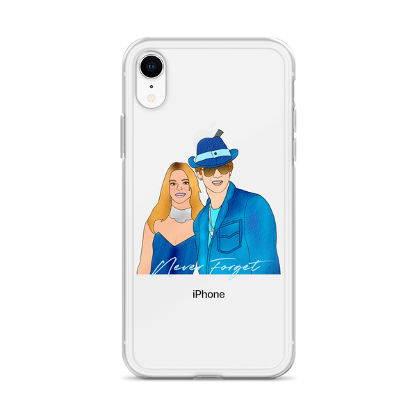 Britney & Justin iPhone Case - MurderSheBought