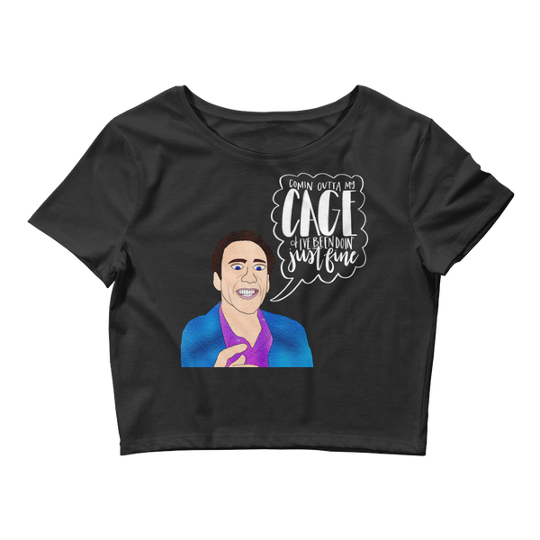 Nicolas Cage - Crop Top - MurderSheBought