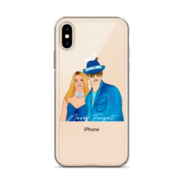 Britney & Justin iPhone Case - MurderSheBought