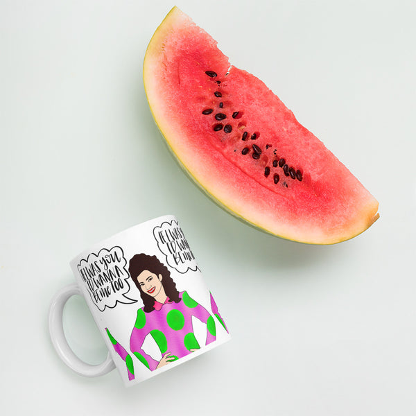 Fran Fine - The Nanny - Coffee Mug - MurderSheBought