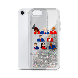 90's Talk Show Hosts - Liquid Glitter Phone Case - MurderSheBought