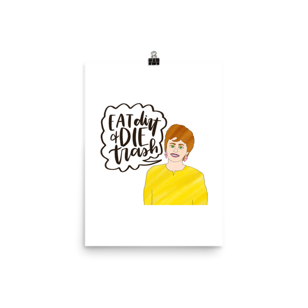 Blanche Devereaux - Golden Girls - Poster - MurderSheBought