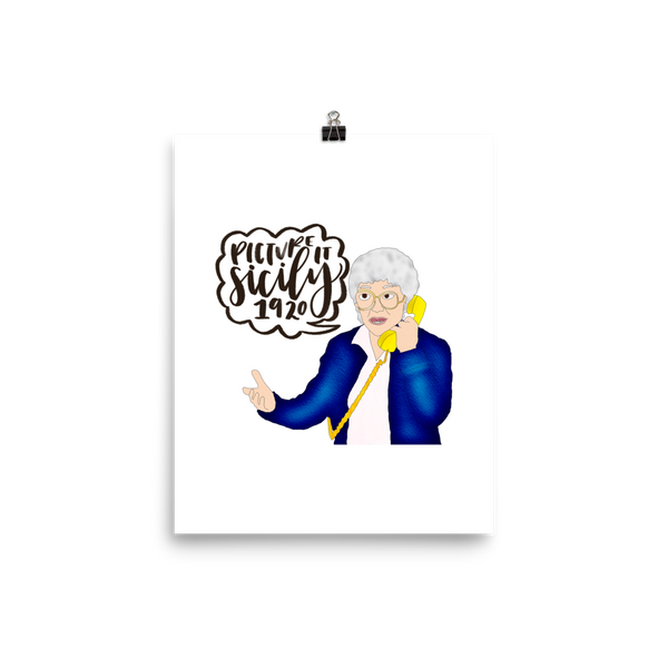 Sophia Petrillo - Golden Girls - Poster - MurderSheBought