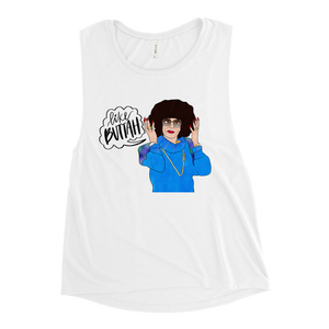 Linda Richman - Coffee Talk - SNL - Ladies’ Muscle Tank - MurderSheBought