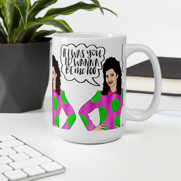 Fran Fine - The Nanny - Coffee Mug - MurderSheBought