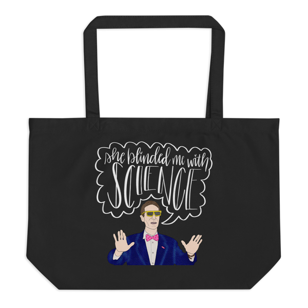 Bill Nye - Large Tote Bag - MurderSheBought