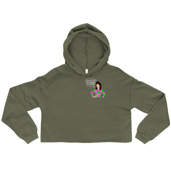 Fran Fine - The Nanny - Crop Hoodie - MurderSheBought