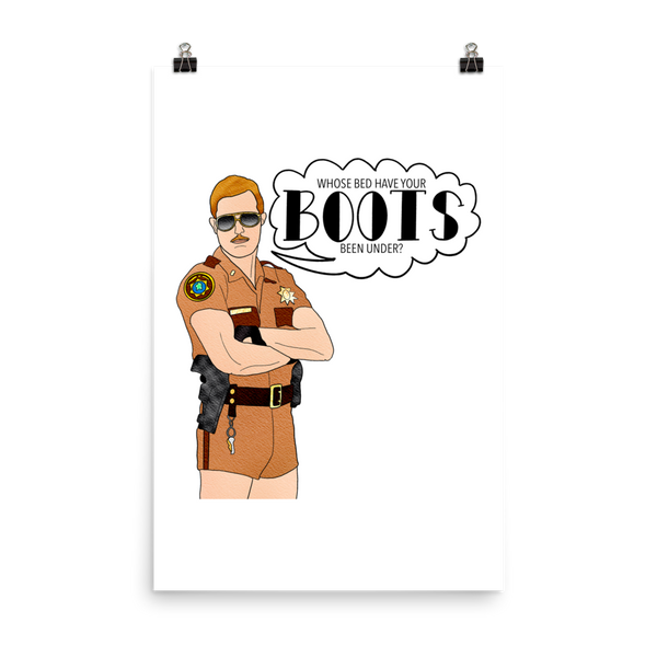 Lt. Jim Dangle - Reno 911 - Poster - MurderSheBought