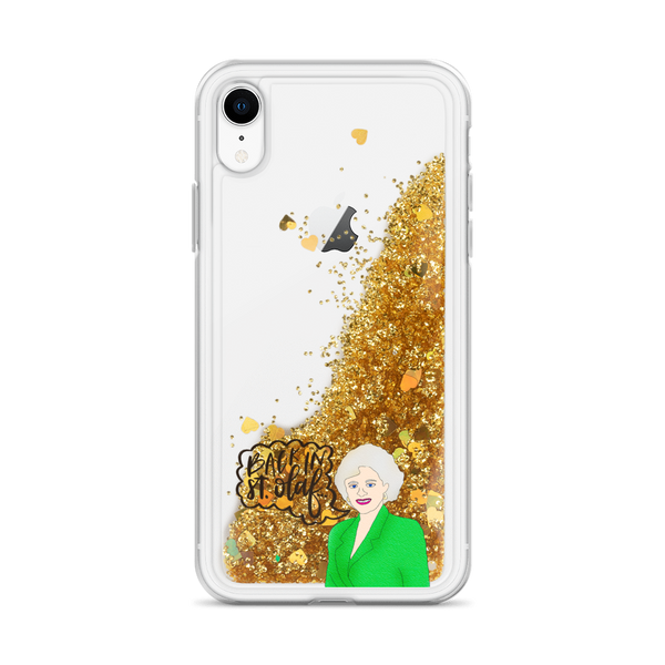 Rose Nylund - Golden Girls - Liquid Glitter Phone Case - MurderSheBought