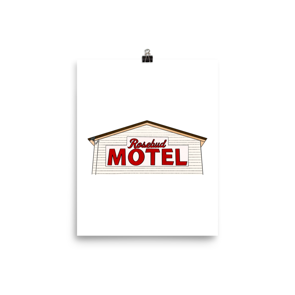 Rosebud Motel - Schitt's Creek - Poster - MurderSheBought