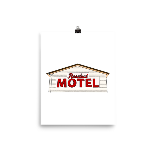 Rosebud Motel - Schitt's Creek - Poster - MurderSheBought