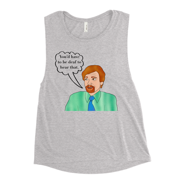 Murray Hewitt - Flight of the Conchords - Ladies’ Muscle Tank - MurderSheBought