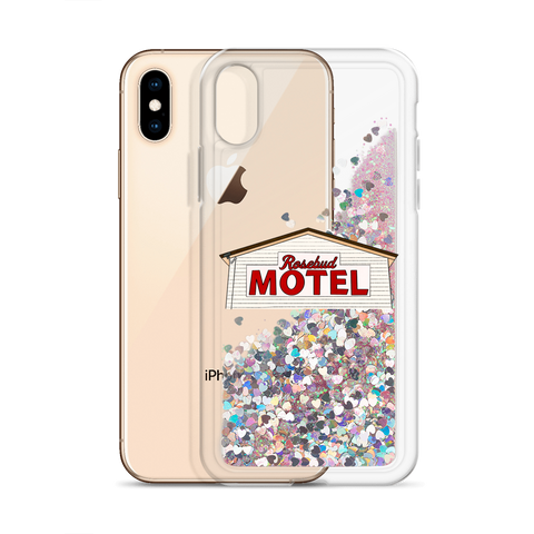 Rosebud Motel - Schitt's Creek - Liquid Glitter Phone Case - MurderSheBought