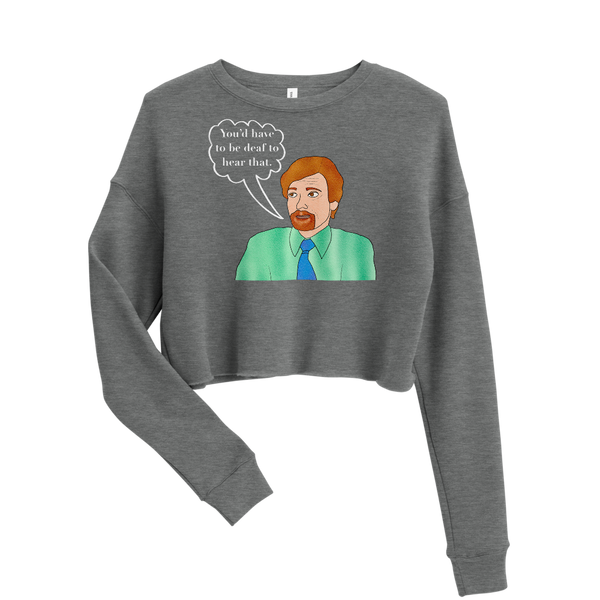 Murray Hewitt - Flight of the Conchords - Crop Sweatshirt - MurderSheBought