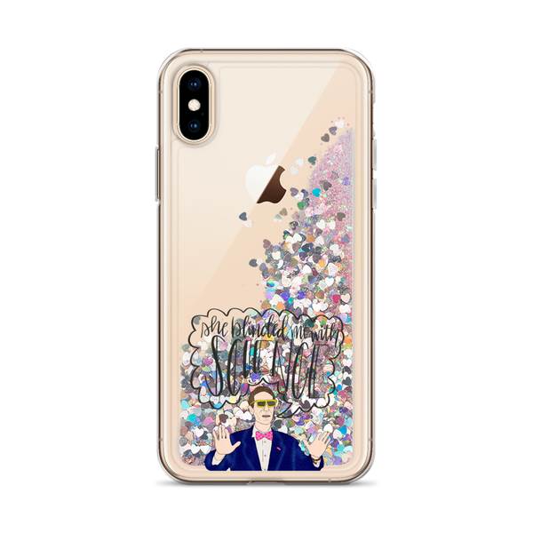 Bill Nye - Liquid Glitter Phone Case - MurderSheBought