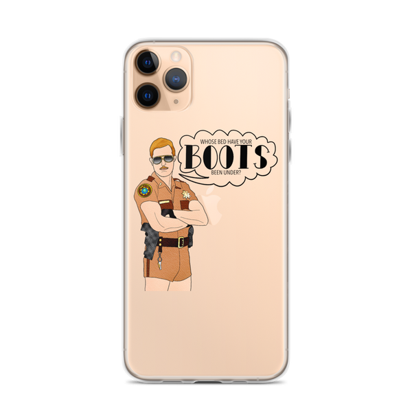 Lt. Jim Dangle - Reno 911 - iPhone Case - MurderSheBought