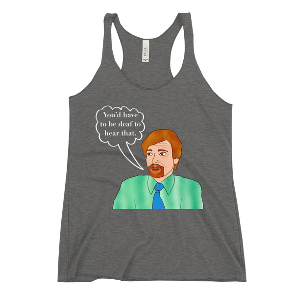 Murray Hewitt - Flight of the Conchords - Racerback Tank - MurderSheBought