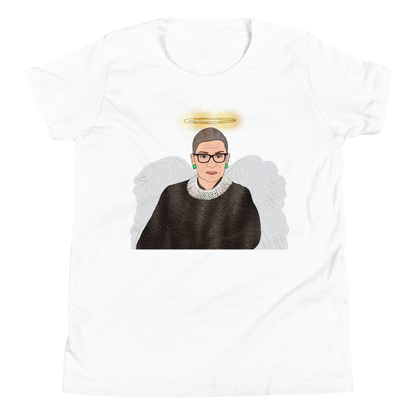 Ruth Bader Ginsburg - Guardian Angel - Kids T-Shirt - MurderSheBought