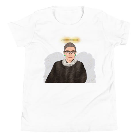 Ruth Bader Ginsburg - Guardian Angel - Kids T-Shirt - MurderSheBought
