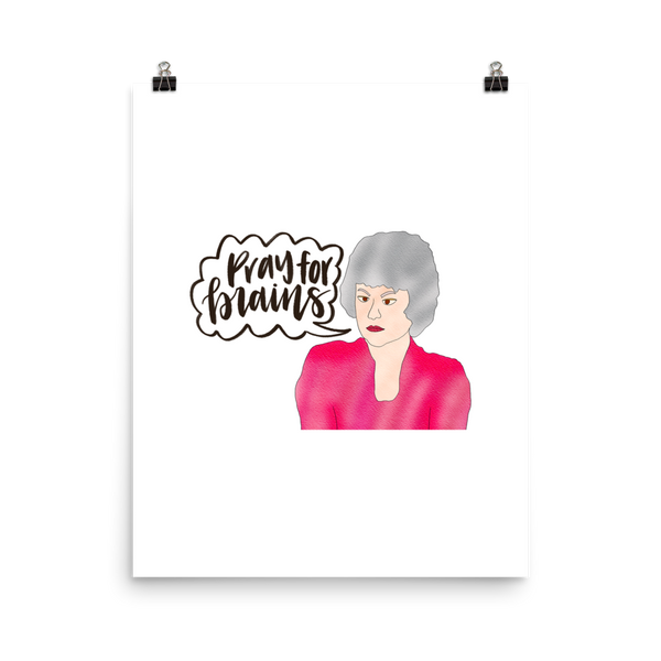 Dorothy Zbornak - Golden Girls - Poster - MurderSheBought