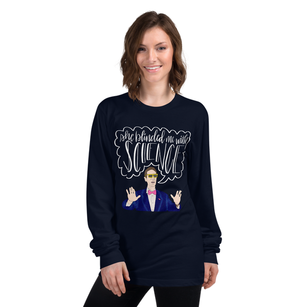 Bill Nye - Long Sleeve T-Shirt - MurderSheBought